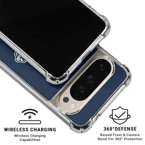 Gonzaga University Bulldog Logo Pixel 9/9 Pro Clear Case
